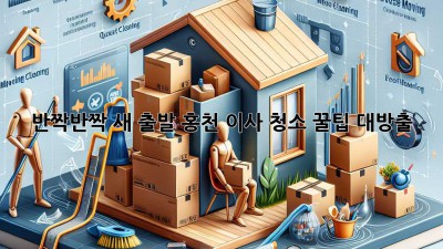 반짝반짝✨ 새 출발! 홍천 이사 청소 꿀팁 대방출🏡